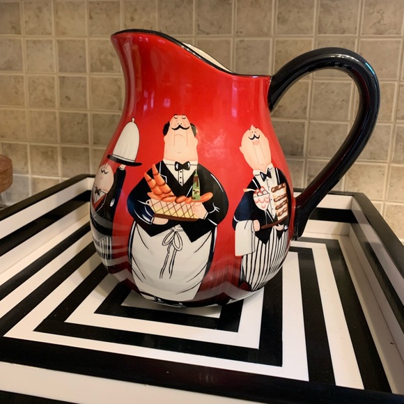 Tracy Flickinger Certified International RETIRED Pitcher “Dinner is Served” - Picture 2 of 10